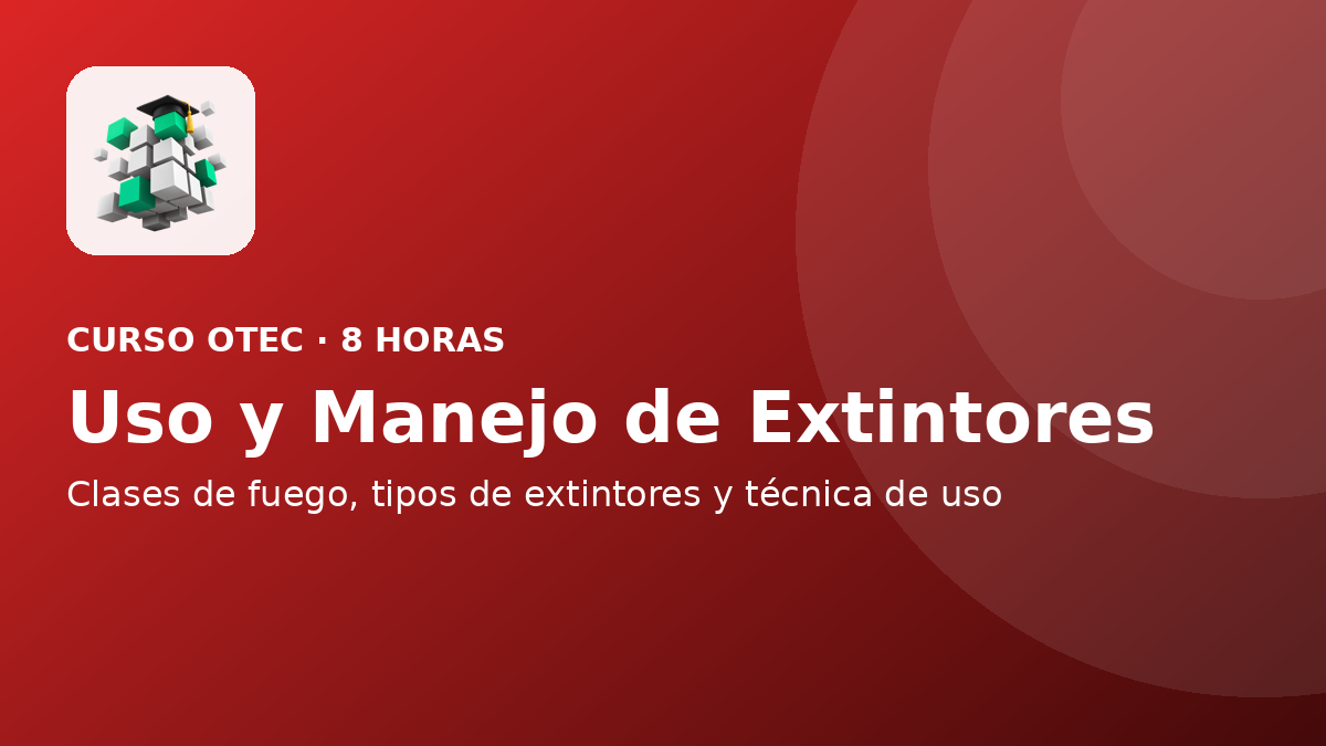 Uso y Manejo de Extintores