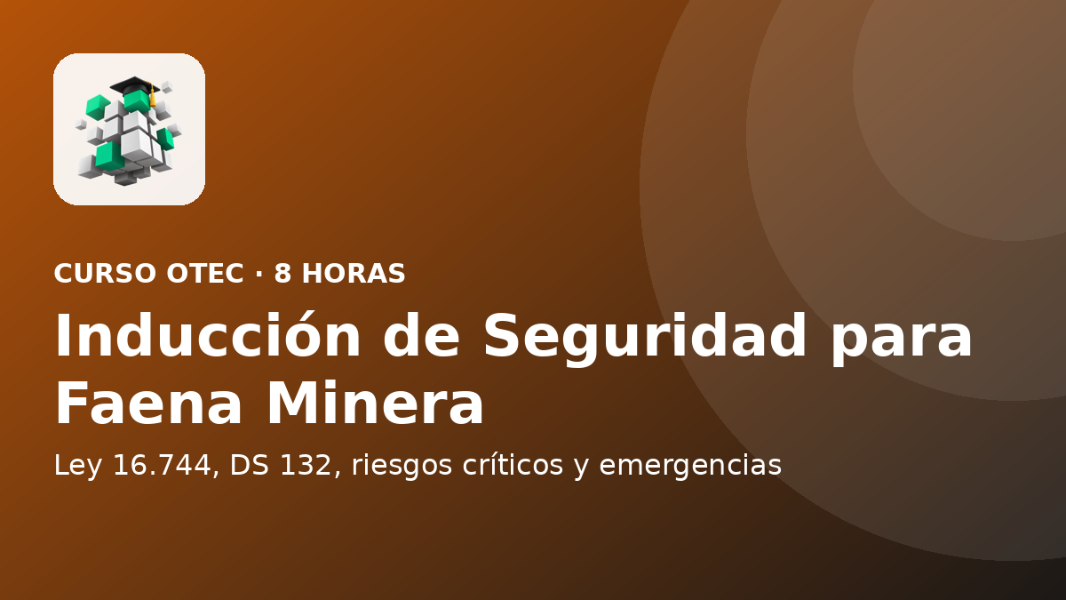 Inducción de Seguridad para Faena Minera